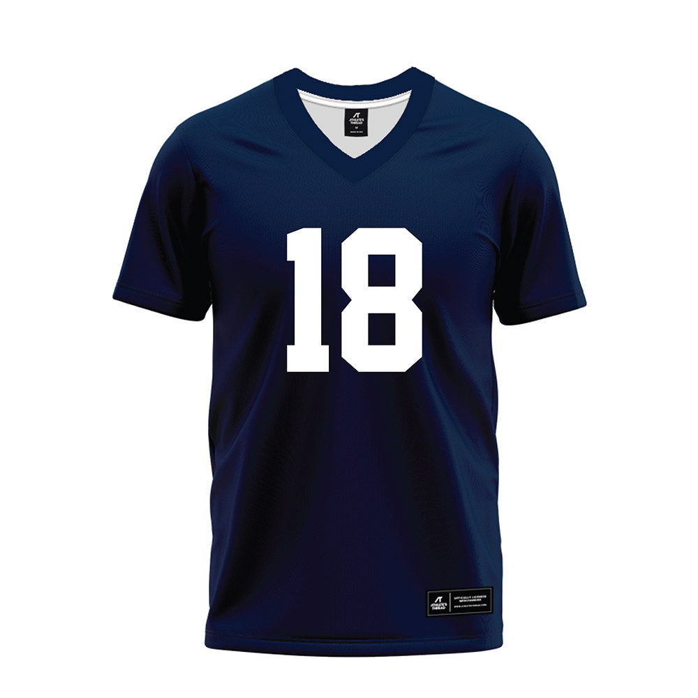 Georgia Southern - NCAA Football : KD Dorsey - Navy Premium Football Jersey-0