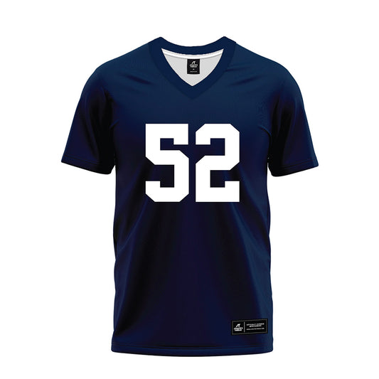 Georgia Southern - NCAA Football : Jacob Ferguson - Navy Premium Football Jersey-0
