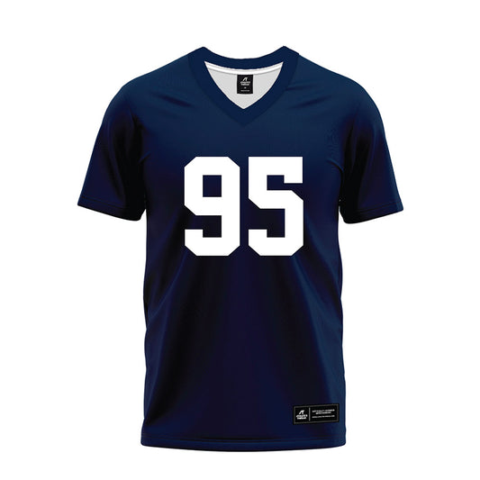 Georgia Southern - NCAA Football : Tripp Bryant - Navy Premium Football Jersey-0