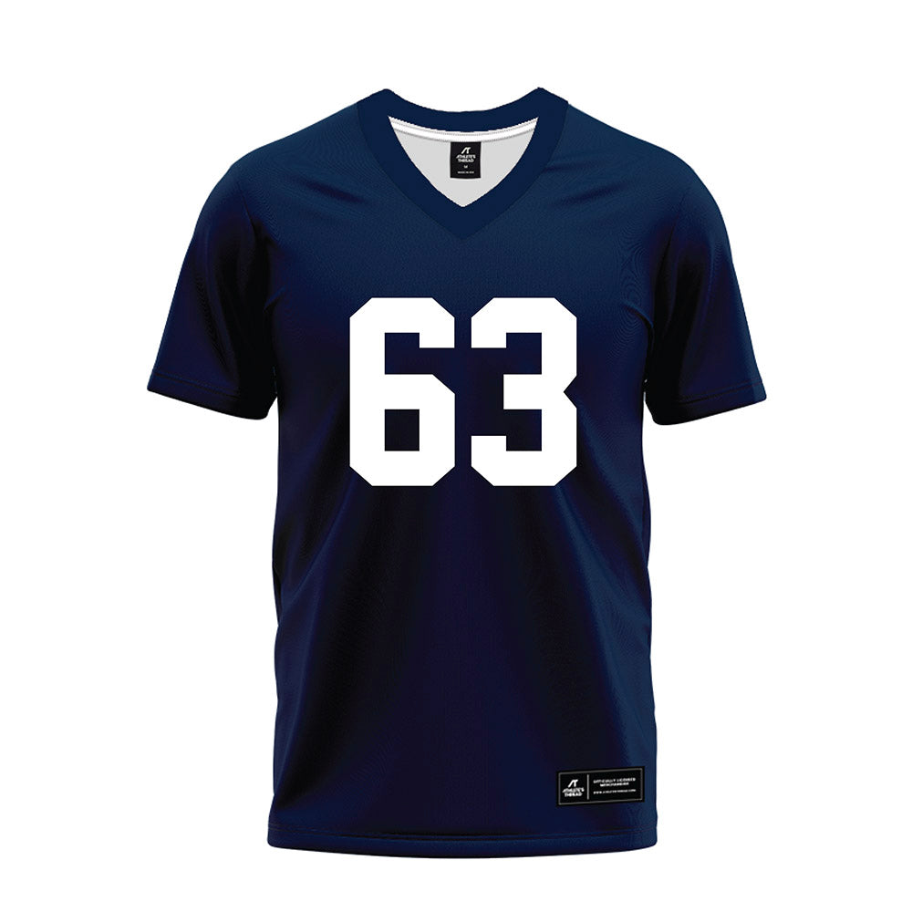 Georgia Southern - NCAA Football : Colin Alexander - Navy Premium Football Jersey-0