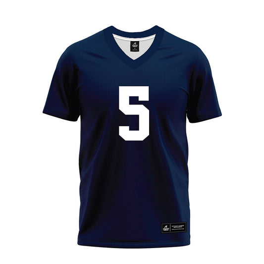 Georgia Southern - NCAA Football : Ayden Jackson - Navy Premium Football Jersey-0