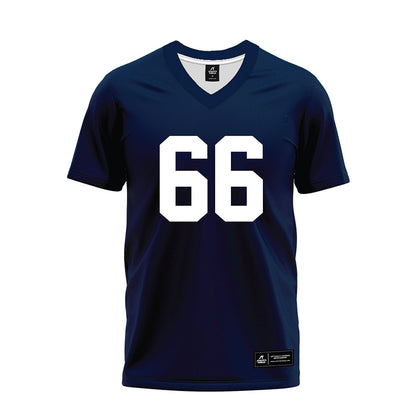 Georgia Southern - NCAA Football : Johnnie Brown - Navy Premium Football Jersey-0