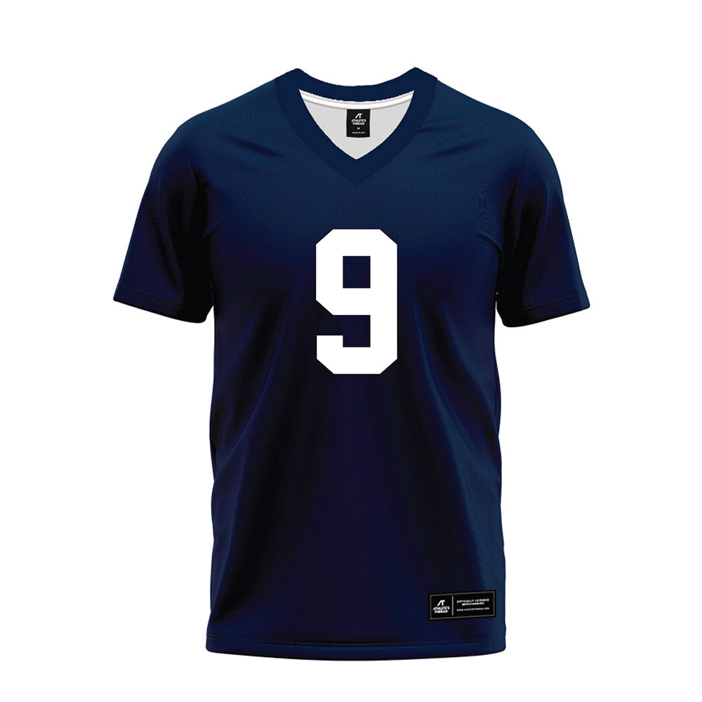 Georgia Southern - NCAA Football : Weston Bryan - Navy Premium Football Jersey-0