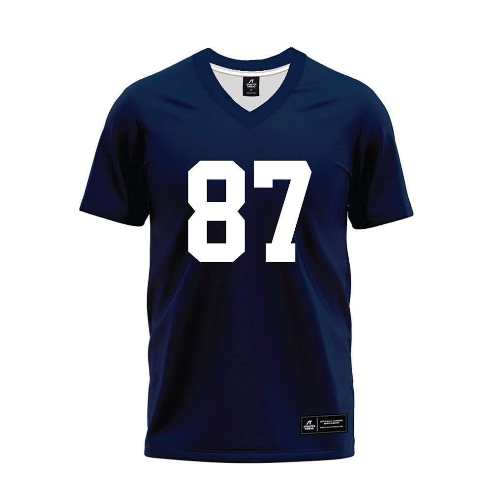 Georgia Southern - NCAA Football : River Helms - Navy Premium Football Jersey-0