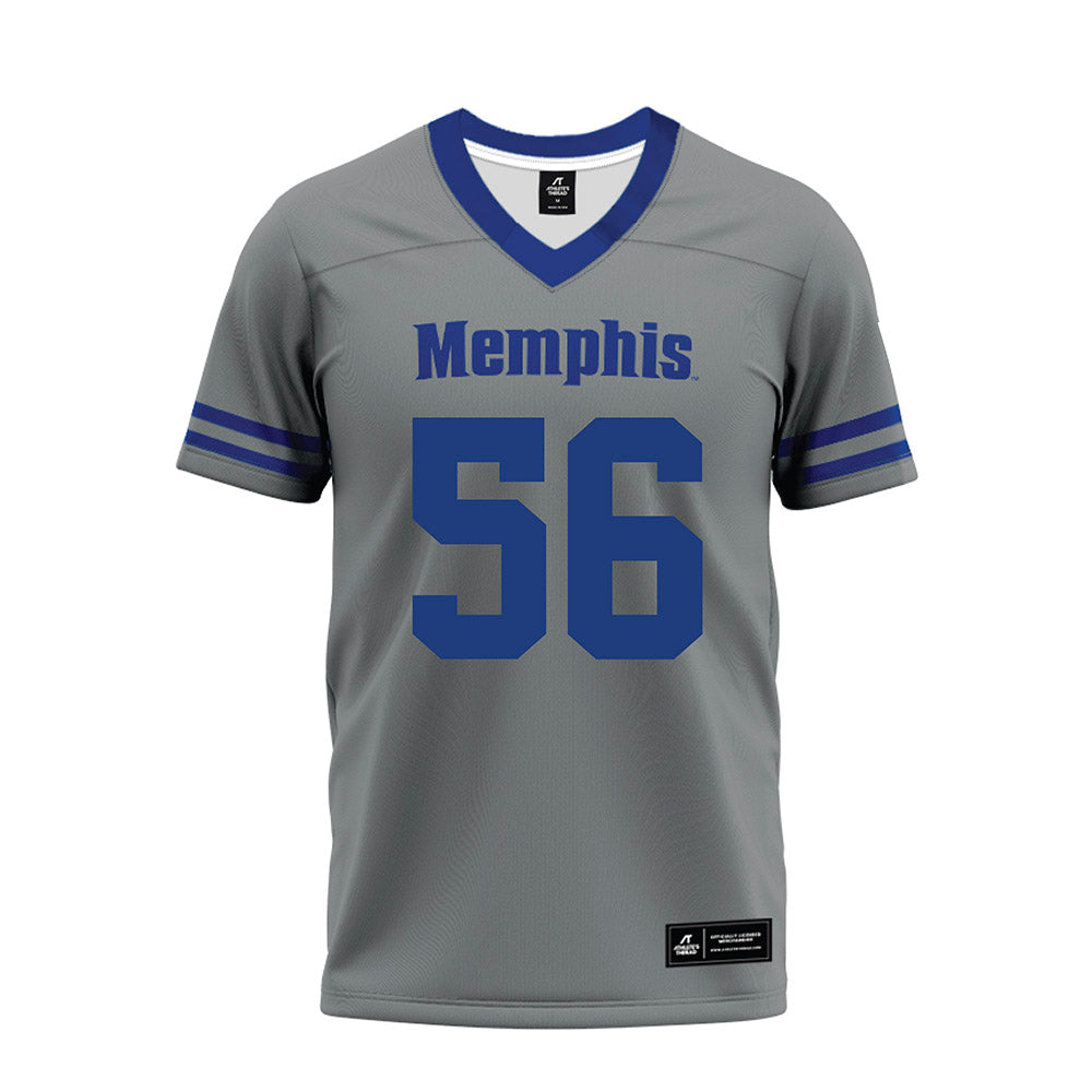 Memphis - NCAA Football : Cameron Pascal - Grey Premium Football Jersey
