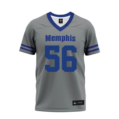 Memphis - NCAA Football : Cameron Pascal - Grey Premium Football Jersey