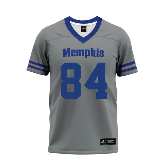 Memphis - NCAA Football : Nahmier Robinson - Grey Premium Football Jersey-0