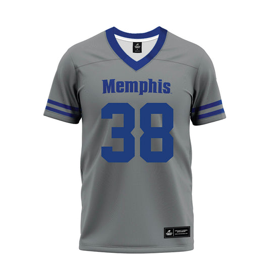 Memphis - NCAA Football : Xavier Thompson - Grey Premium Football Jersey-0