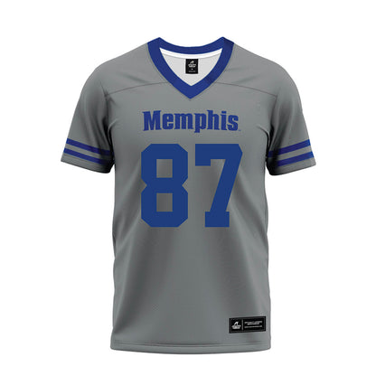 Memphis - NCAA Football : Bryce Anderson - Grey Premium Football Jersey-0