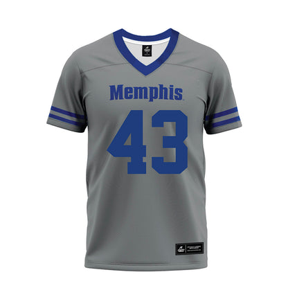 Memphis - NCAA Football : Wolf Walker - Grey Premium Football Jersey-0