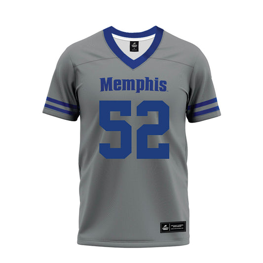 Memphis - NCAA Football : Yakiri Walker - Grey Premium Football Jersey-0