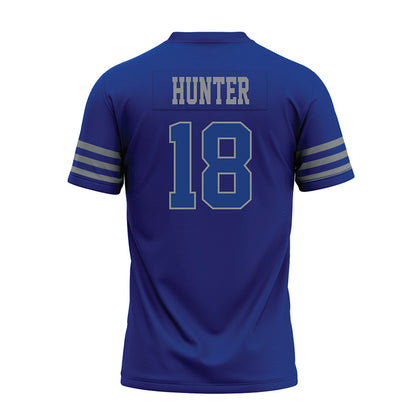 Memphis - NCAA Football : Joey Hunter - Blue Premium Football Jersey-1