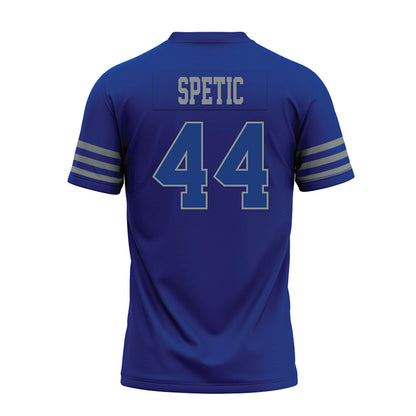 Memphis - NCAA Football : Gianni Spetic - Blue Premium Football Jersey-1