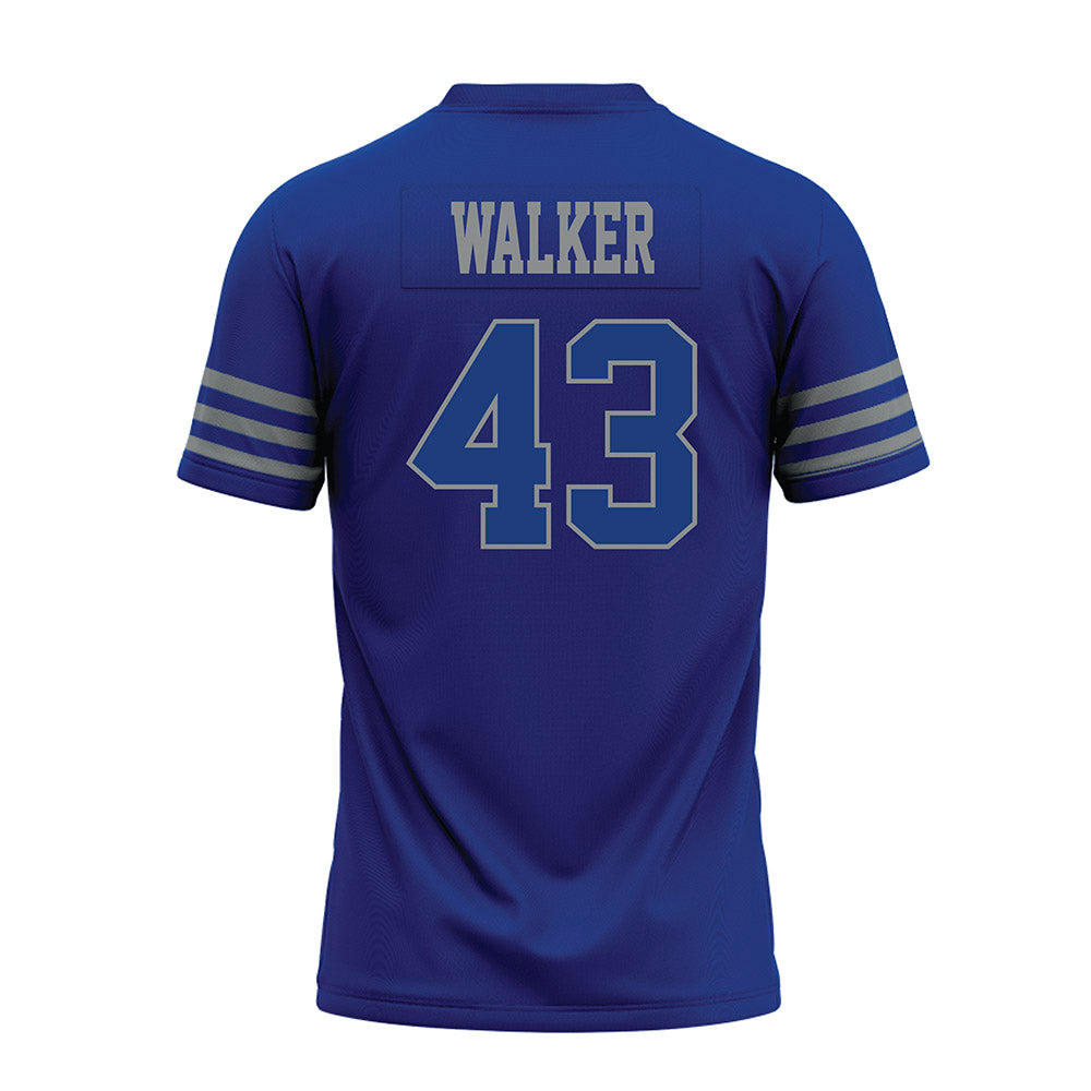 Memphis - NCAA Football : Wolf Walker - Blue Premium Football Jersey-1