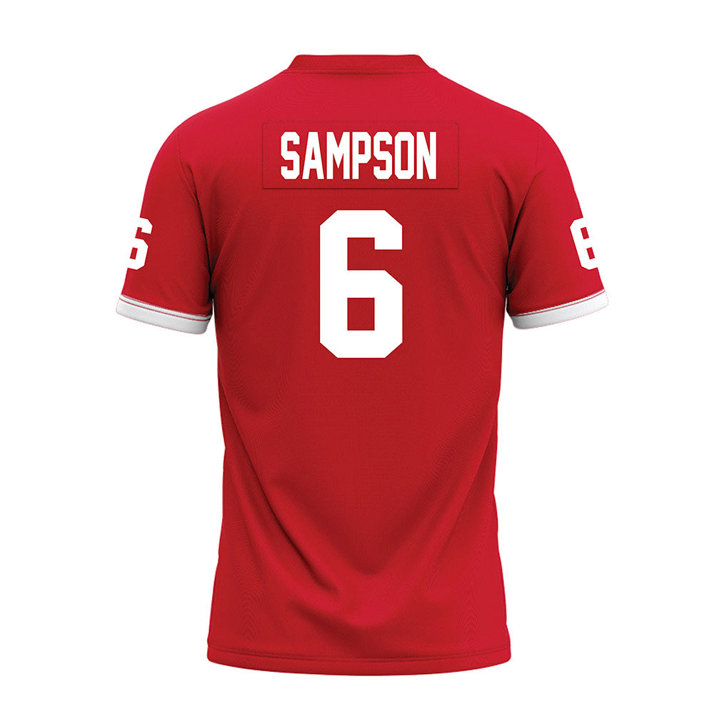 Louisiana - NCAA Football : Shelton Sampson - Premium Football Jersey-1