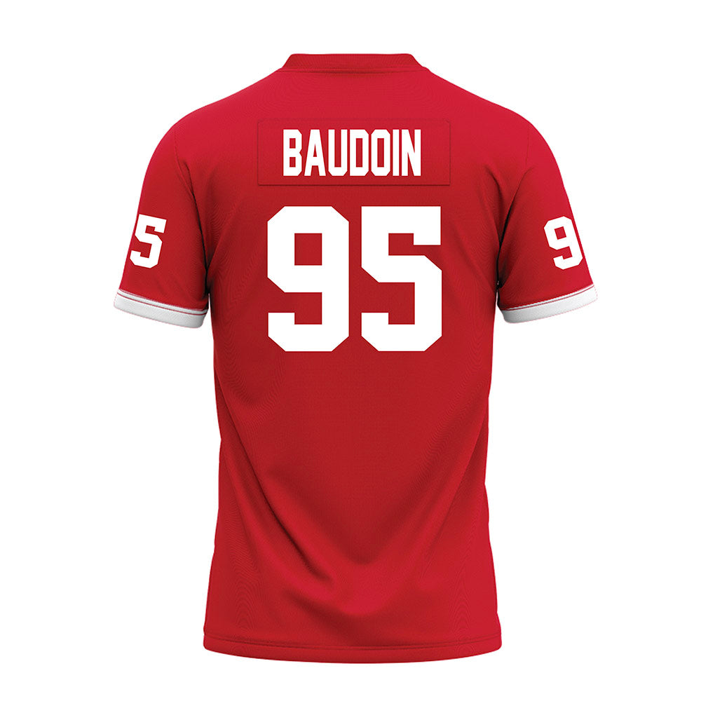 Louisiana - NCAA Football : Maxie Baudoin - Premium Football Jersey-1