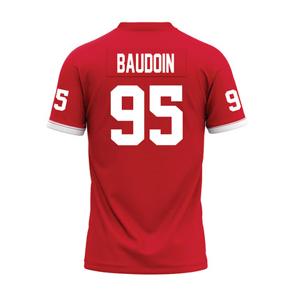 Louisiana - NCAA Football : Maxie Baudoin - Premium Football Jersey-1