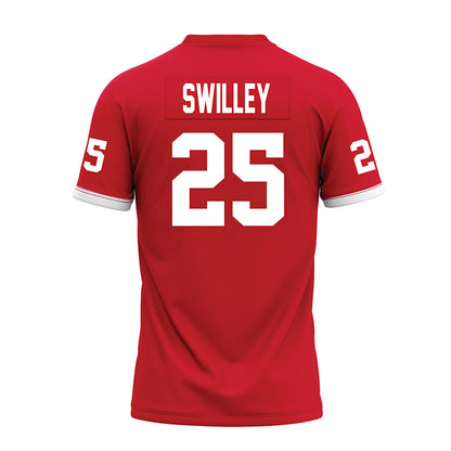 Louisiana - NCAA Football : Hutch Swilley - Premium Football Jersey-1
