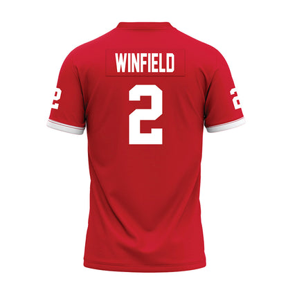 Louisiana - NCAA Football : Lunch Winfield - Premium Football Jersey