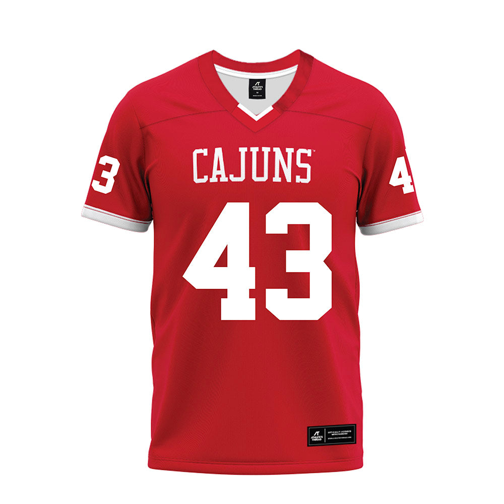 Louisiana - NCAA Football : Aiden Falgout - Premium Football Jersey-0