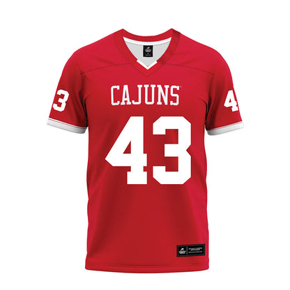 Louisiana - NCAA Football : Aiden Falgout - Premium Football Jersey-0