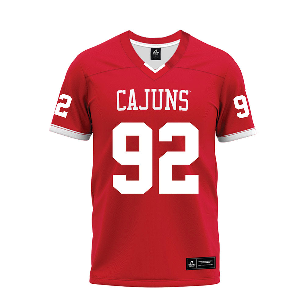 Louisiana - NCAA Football : Nathan Torney - Premium Football Jersey-0