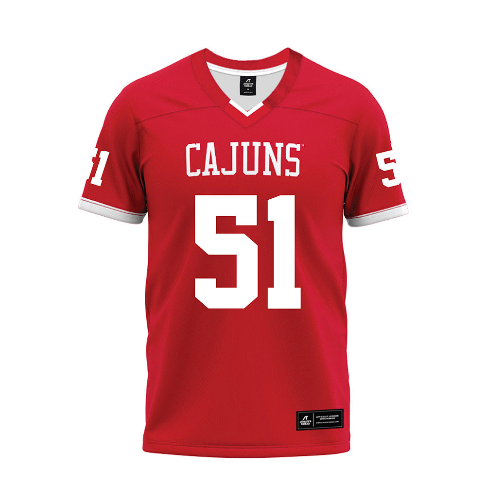 Louisiana - NCAA Football : Hayden Darbonne - Premium Football Jersey-0