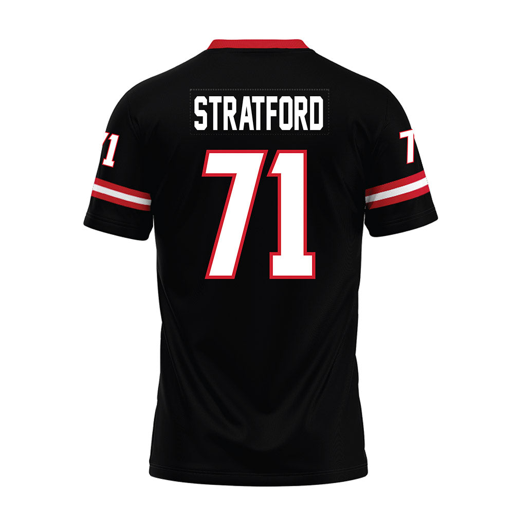 Arkansas State - NCAA Football : Chace Stratford - Premium Football Jersey-1