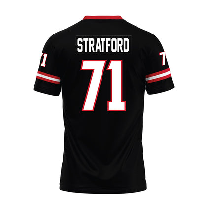 Arkansas State - NCAA Football : Chace Stratford - Premium Football Jersey-1