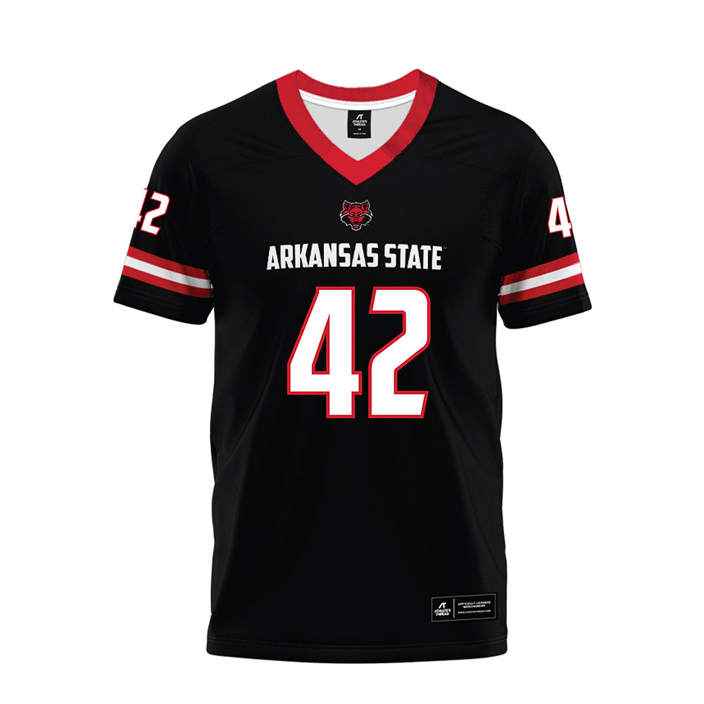 Arkansas State - NCAA Football : Kyle Nill - Premium Football Jersey-0