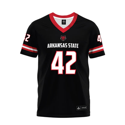 Arkansas State - NCAA Football : Kyle Nill - Premium Football Jersey-0