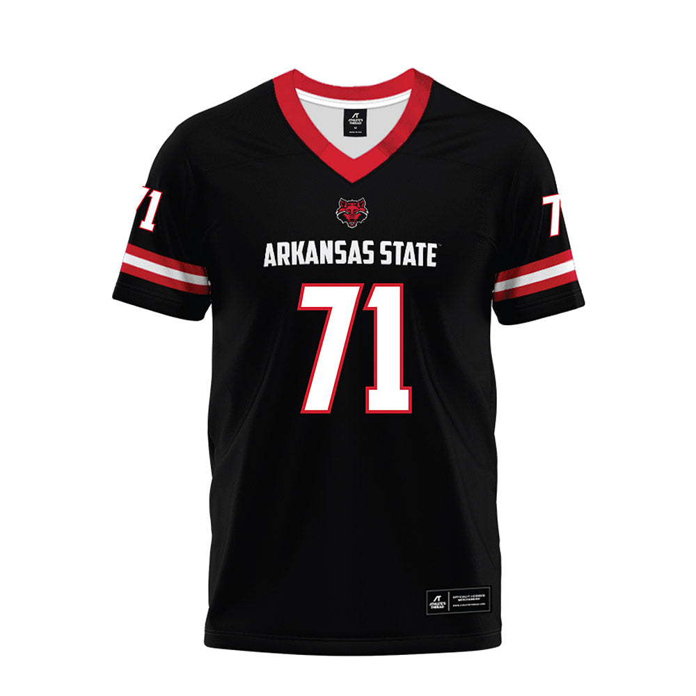 Arkansas State - NCAA Football : Chace Stratford - Premium Football Jersey-0