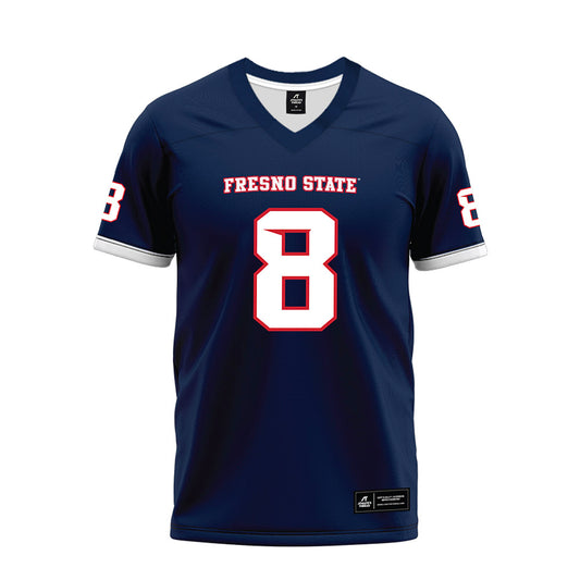 Fresno State - NCAA Football : Martin Owusu - Blue Premium Football Jersey-0