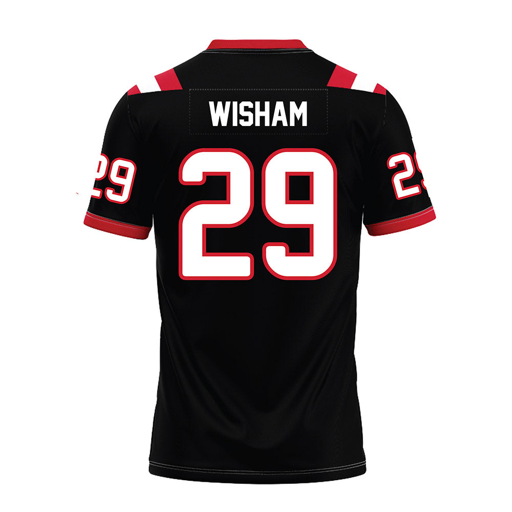 Arkansas State - NCAA Football : Luke Wisham - Premium Football Jersey-1