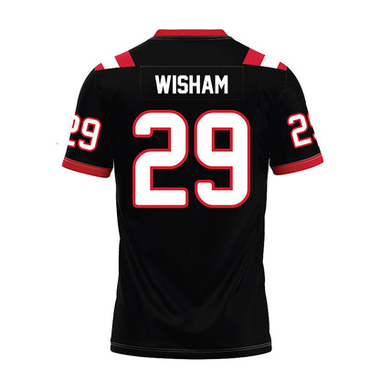 Arkansas State - NCAA Football : Luke Wisham - Premium Football Jersey-1