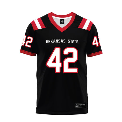 Arkansas State - NCAA Football : Kyle Nill - Premium Football Jersey-0