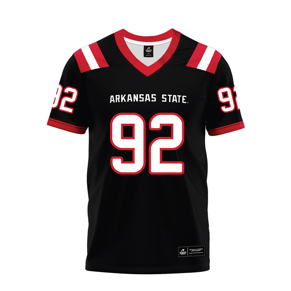 Arkansas State - NCAA Football : Obi Udom - Premium Football Jersey
