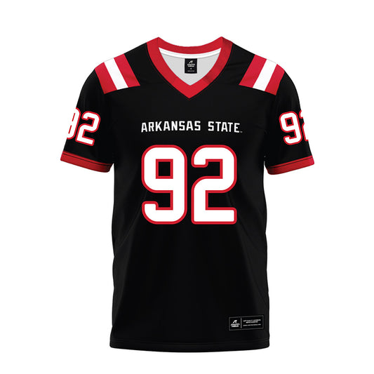 Arkansas State - NCAA Football : Obi Udom - Premium Football Jersey