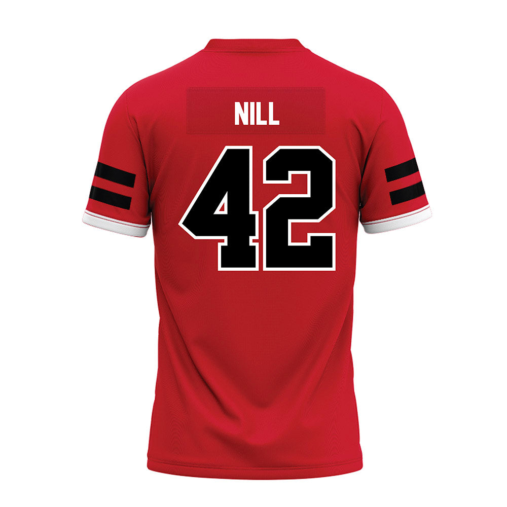 Arkansas State - NCAA Football : Kyle Nill - Premium Football Jersey-1