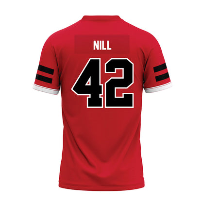 Arkansas State - NCAA Football : Kyle Nill - Premium Football Jersey-1