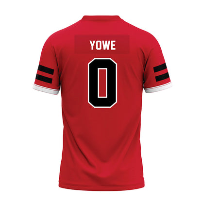 Arkansas State - NCAA Football : Trenton Yowe - Premium Football Jersey-1