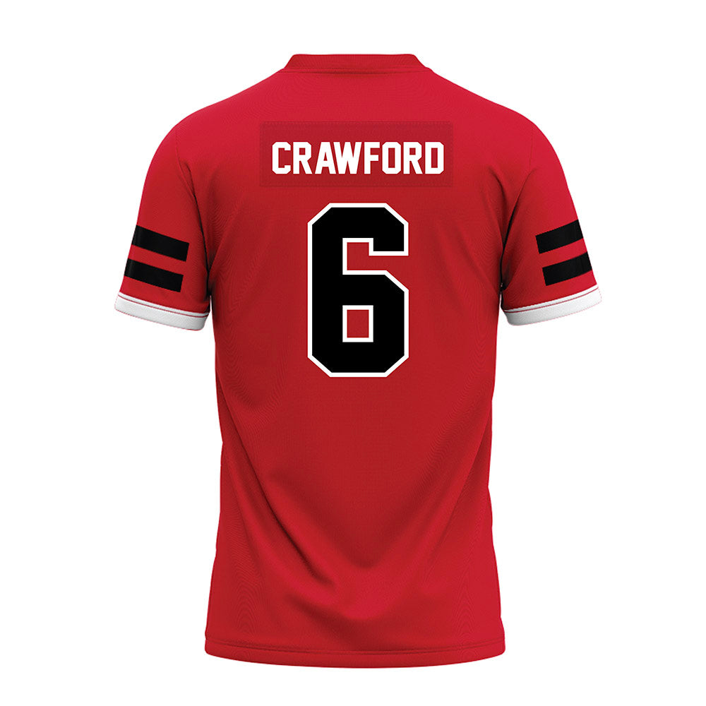 Arkansas State - NCAA Football : Ethan Crawford - Premium Football Jersey-1