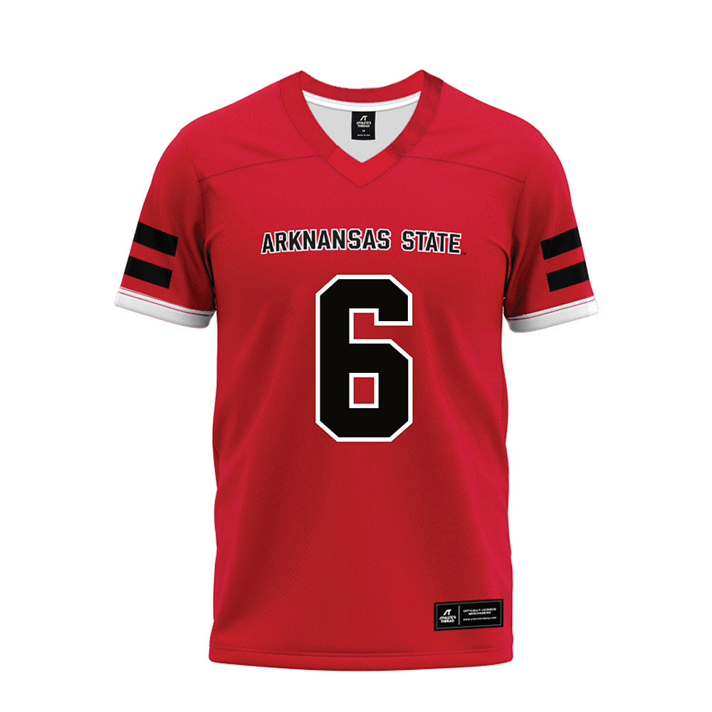 Arkansas State - NCAA Football : Ethan Crawford - Premium Football Jersey-0