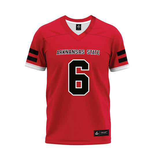 Arkansas State - NCAA Football : Ethan Crawford - Premium Football Jersey-0