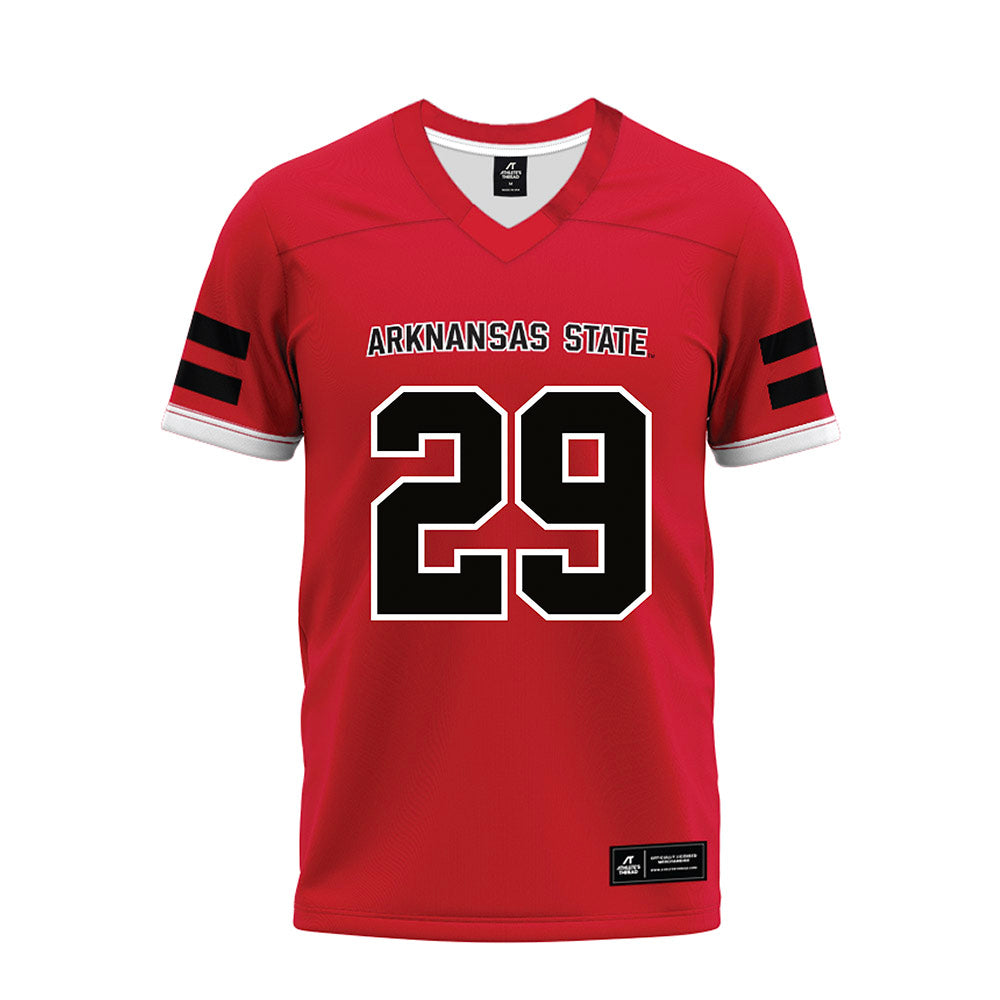 Arkansas State - NCAA Football : Luke Wisham - Premium Football Jersey-0