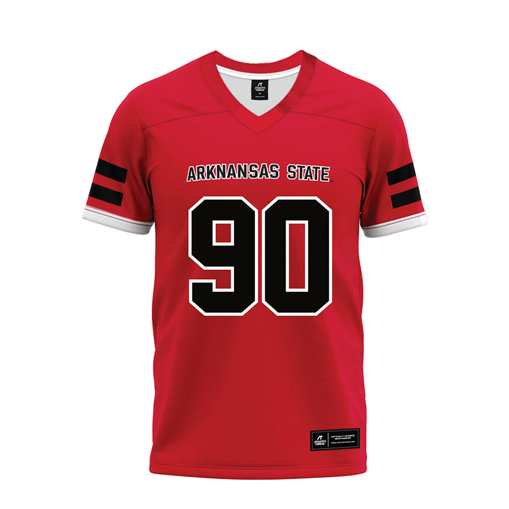 Arkansas State - NCAA Football : Lincoln Stueve - Premium Football Jersey-0