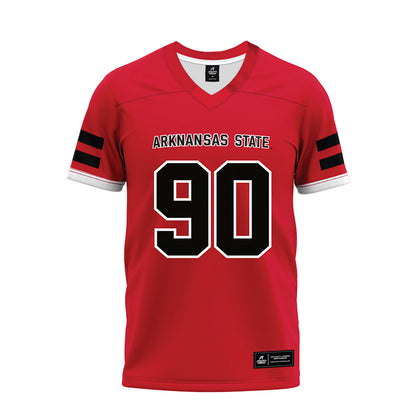 Arkansas State - NCAA Football : Lincoln Stueve - Premium Football Jersey-0