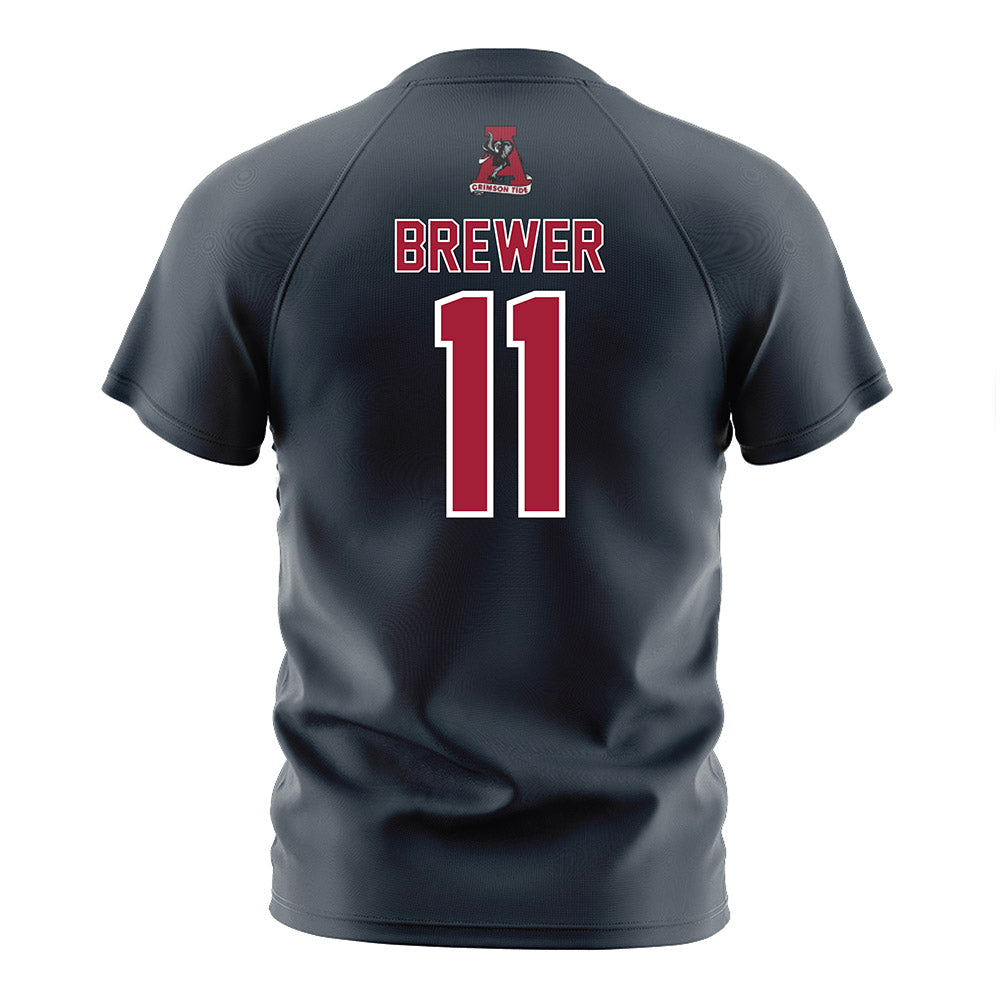 Alabama - NCAA Women's Soccer : Cali Brewer - Soccer Jersey