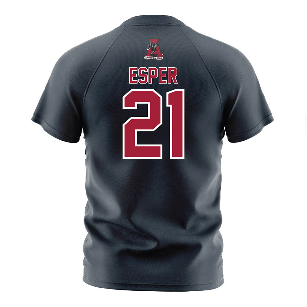 Alabama - NCAA Women's Soccer : Taylor Esper - Soccer Jersey