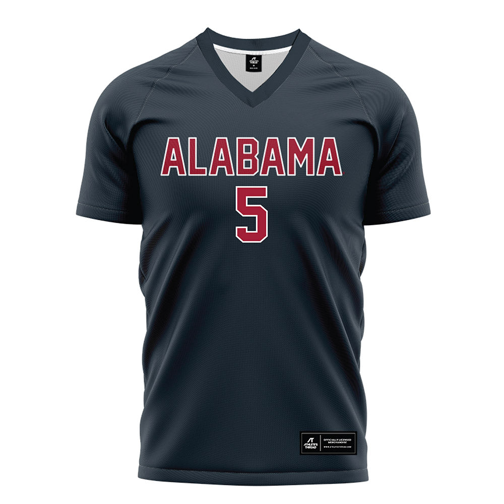 Alabama - NCAA Women's Soccer : Sophia Martelli - Grey Soccer Jersey-0